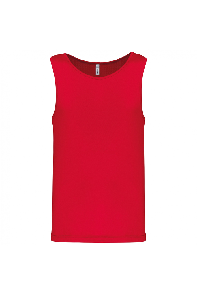 PA441 - Herensporttop (Zwart, X-Small)