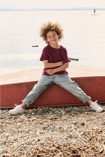 SC221B - Kids Valueweight T (61-033-0) (Wit, 3/4 jaar)