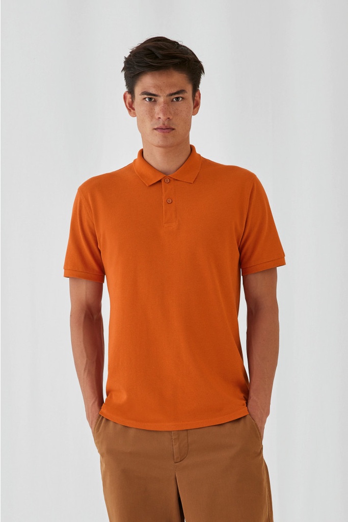 CGPM430 - Men's organic polo shirt (Wit, Small)